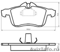 Тормозные колодки QF 663 02 для  OPEL  ASTRA, MERIVA A, ZAFIRA B, CORSA (пер) - Изображение #2, Объявление #35872