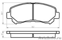 Тормозные колодки QF 805 02 для  NISSAN X-Trail, Qashqai; RENAULT Koleos (пер) - Изображение #2, Объявление #35873