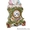 Старинные фарфоровые часы Франция конец 18 века               #981521