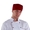 Шапочка для повара пекаря цвет бордо #1049592