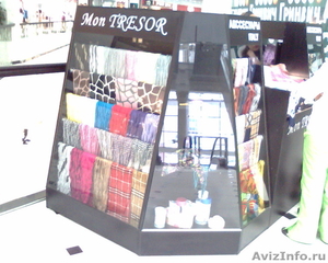 Торговые витрины для продажи женских аксессуаров (платки, шарфы, палантины и др) - Изображение #4, Объявление #37294