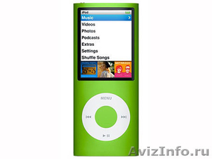 iPod Nano, 8Gb, Green, модель MB745ZI/A,  - Изображение #1, Объявление #180873