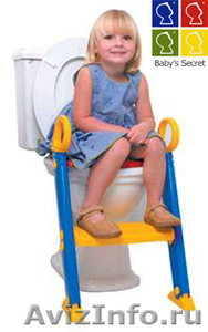 Детская насадка (сиденье) на унитаз со ступенькой . Baby’s toilet trainer - Изображение #1, Объявление #380388