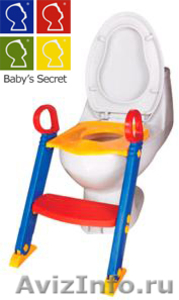 Детская насадка (сиденье) на унитаз со ступенькой . Baby’s toilet trainer - Изображение #2, Объявление #380388