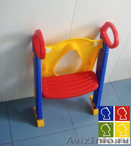 Детская насадка (сиденье) на унитаз со ступенькой . Baby’s toilet trainer - Изображение #3, Объявление #380388
