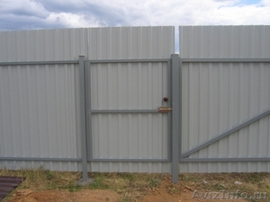 Купить заборы металлические,забор из профнастила, ворота,  ограждения - Изображение #2, Объявление #569701