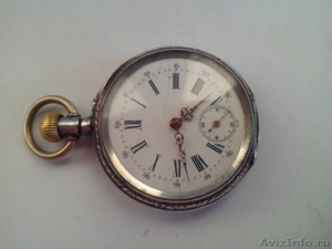 Часы серебряные антикварные 19 век - Изображение #1, Объявление #900953