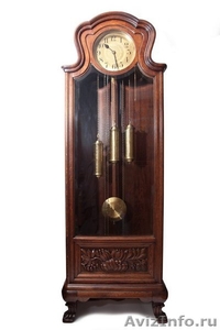 Старинные четвертные напольные часы Германия нач. ХХ века      - Изображение #2, Объявление #911572