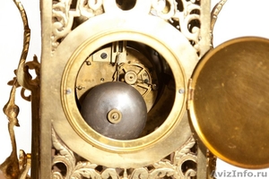 Большие бронзовые каминные часы  S.Marti 1860-1870г.     - Изображение #4, Объявление #911921