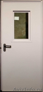Дверь противопожарная EI-60 однопольная со стеклом - Изображение #1, Объявление #934784