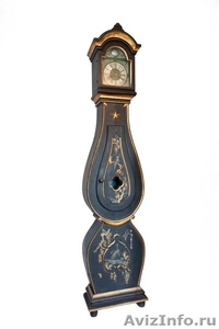 Старинные английские напольные часы на жилах конец 18 нач 19 века.   - Изображение #1, Объявление #981519