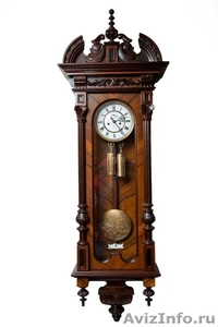 Настенные часы-регулятор "Gustav Becker"  Германия начало 20 века         - Изображение #1, Объявление #981522