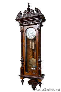 Настенные часы-регулятор "Gustav Becker"  Германия начало 20 века         - Изображение #2, Объявление #981522