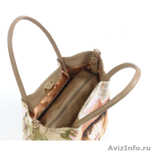 Женская сумка из гобелена 3 водном "Девушка в коричневой шляпе" - Изображение #2, Объявление #1026295