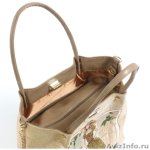Женская сумка из гобелена 3 в одном со стразами \"Парижанка\" - Изображение #2, Объявление #1026298