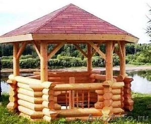Строительство, изготовление деревянных беседок - Изображение #1, Объявление #1040669