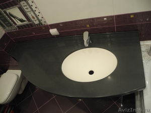 Столешница для ванной комнаты из искусственного камня - Изображение #2, Объявление #1062563