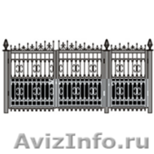 ворота металлические изготовим и правильно установим - Изображение #1, Объявление #1174501