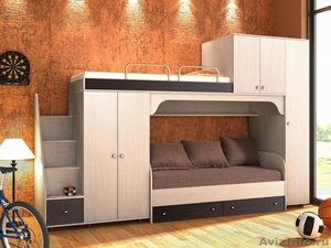 Кровать двухъярусная Юниор (Ставрополь) - Изображение #1, Объявление #1265740