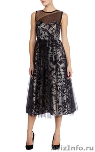 Атласное платье-миди с принтом от Karen Millen - Изображение #1, Объявление #1351972