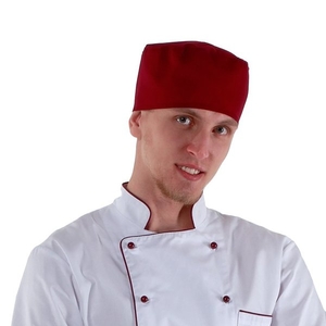 Шапочка для повара пекаря цвет бордо - Изображение #1, Объявление #1049592
