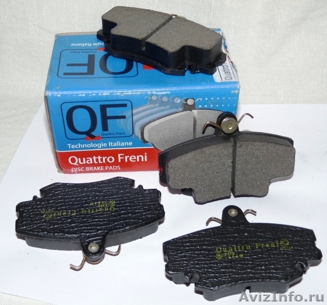 Тормозные колодки QUATTRO FRENI для - RENAULT Logan, Clio Van, Twingo - Изображение #1, Объявление #23749